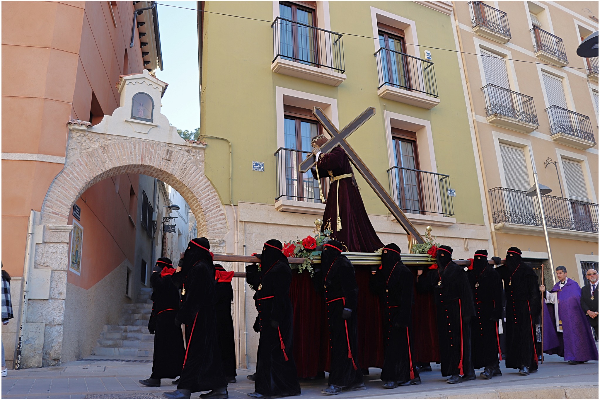 FOTO DEL NAZARENO DE VILLENA CAMINO DEL ENCUENTRO